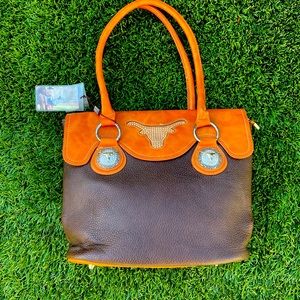 Montana West Cowgirl Texas Longhorns UT bag NWT